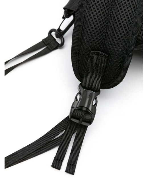 DIESEL Black Drape Sling Bag One-Shoulder Backpack for men