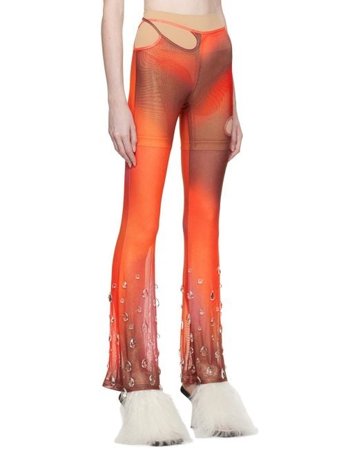 Gcds Sita Drops Flared Trousers