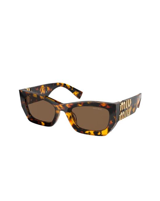 Miu Miu Multicolor Logo Sunglasses