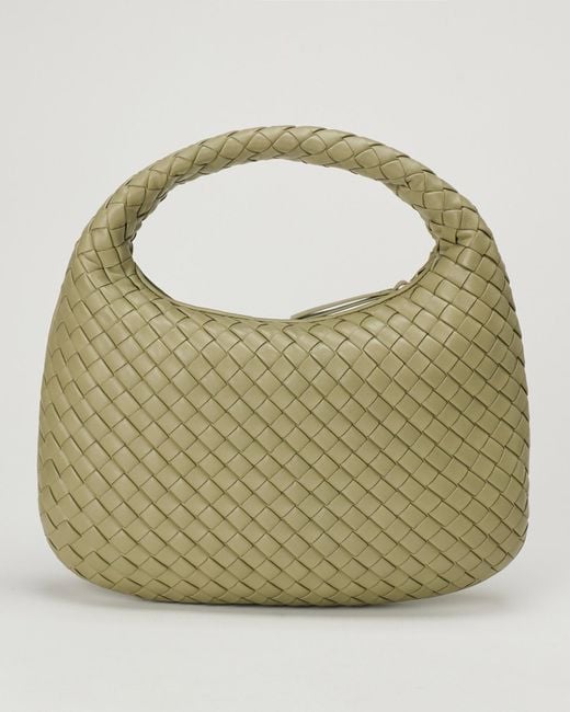 Bottega Veneta Green Woven Handbag