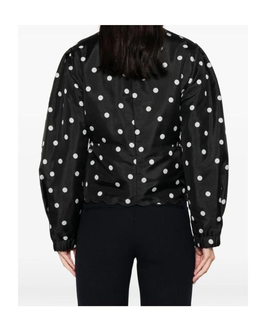 Stine Goya Black Quilted Dots Jacket