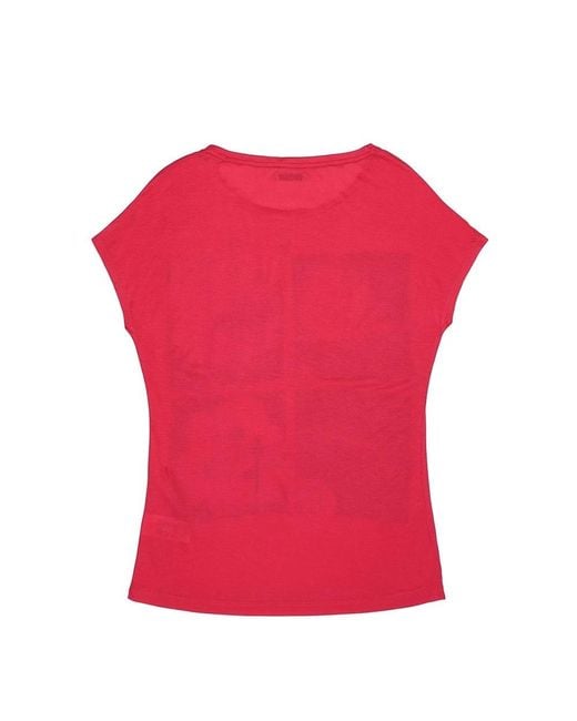 Iceberg Pink Printed T-Shirt With Round Neck
