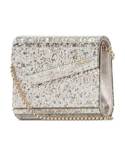 Jimmy Choo Metallic Candy Glitter Clutch Bag