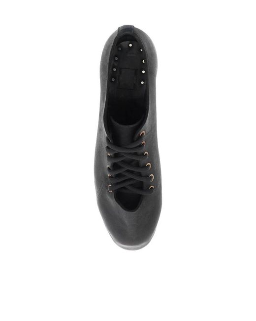 Guidi Black Lacing Business Casual Shoes for men