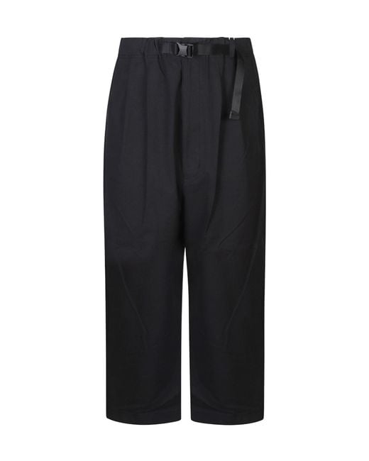 Comme des Garçons Black Comme Des Garçons Homme Belted Loose Fit Trousers for men