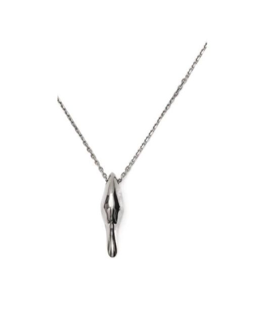 Burberry White Duck Necklace