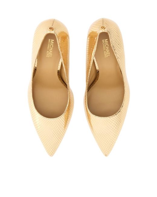 MICHAEL Michael Kors Alina Metallic Pointed-Toe Pumps
