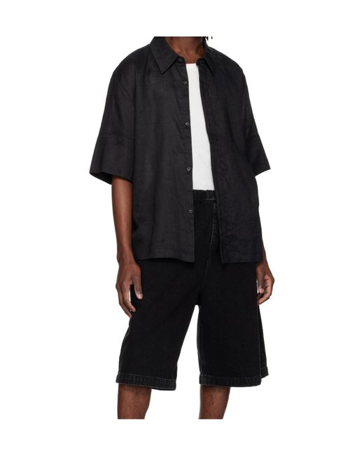 Entire studios Black Relaxed Fit Shirt for men