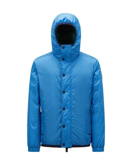 Moncler Blue Rosiere Reversible Down Jacket for men