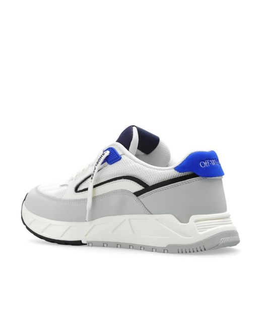 Off-White c/o Virgil Abloh White Logo Detailed Lace-Up Sneakers