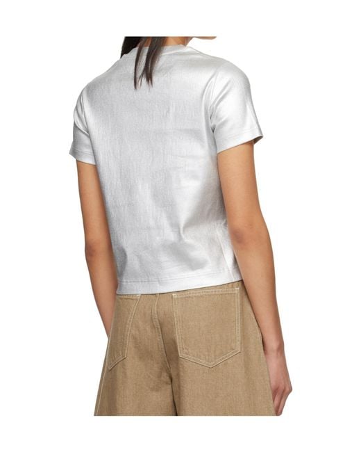 Casablanca White Short-Sleeved T-Shirt