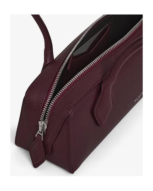 Alaïa Purple Alaïa Le Teckel Small Shoulder Bag