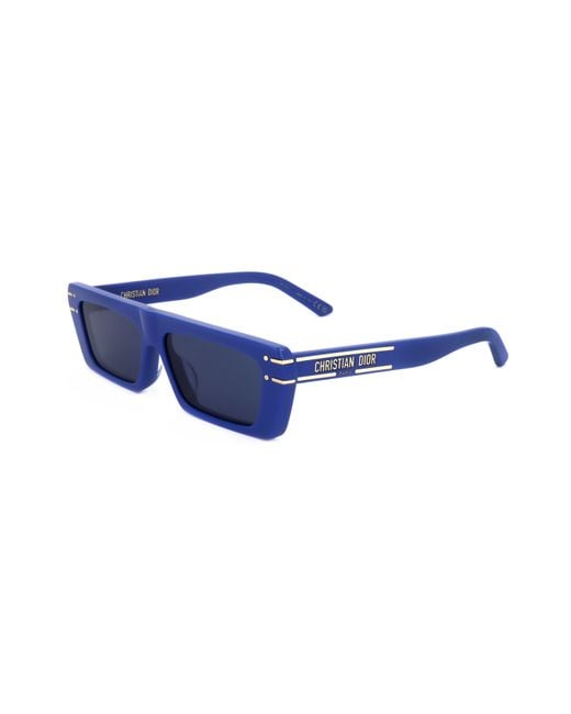 Dior Blue Full Frame Sunglasses