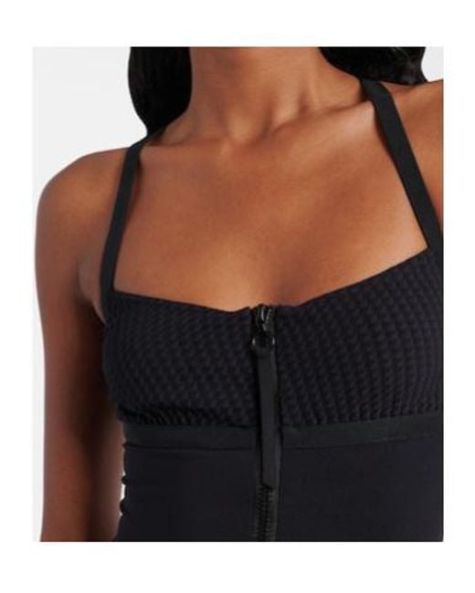 Eres Black Egeria Jacquard Swimsuit