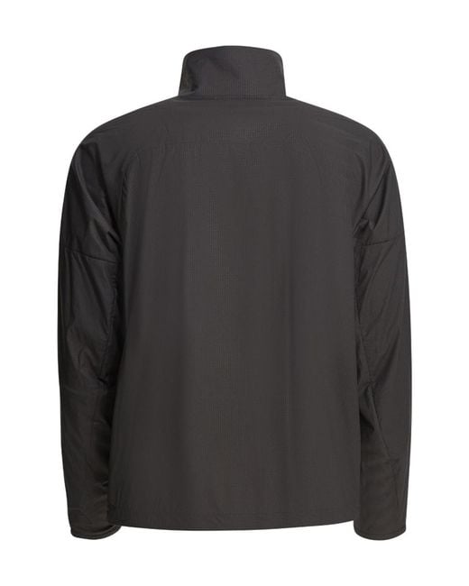 Stone Island Black Stellina Stand Collar Jacket for men