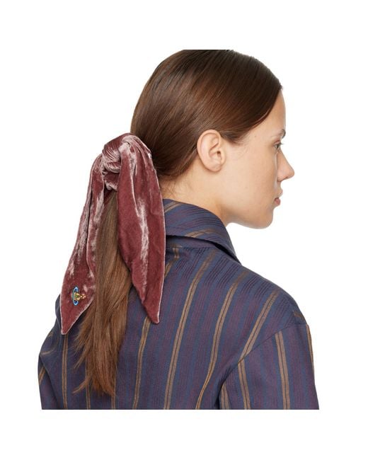 Vivienne Westwood Red Large Scrunchie
