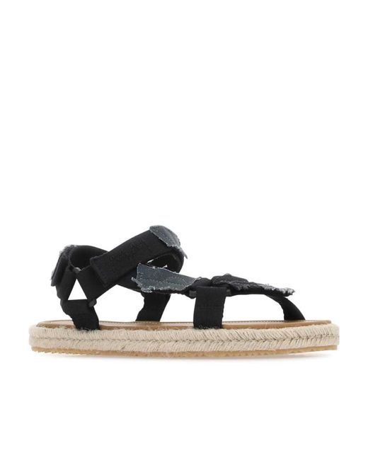 Maison Margiela Multicolor Threadbare Strappy Open-Toe Sandals