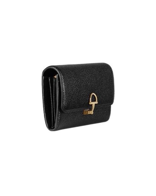 Gucci Black Softbit Continental Wallet