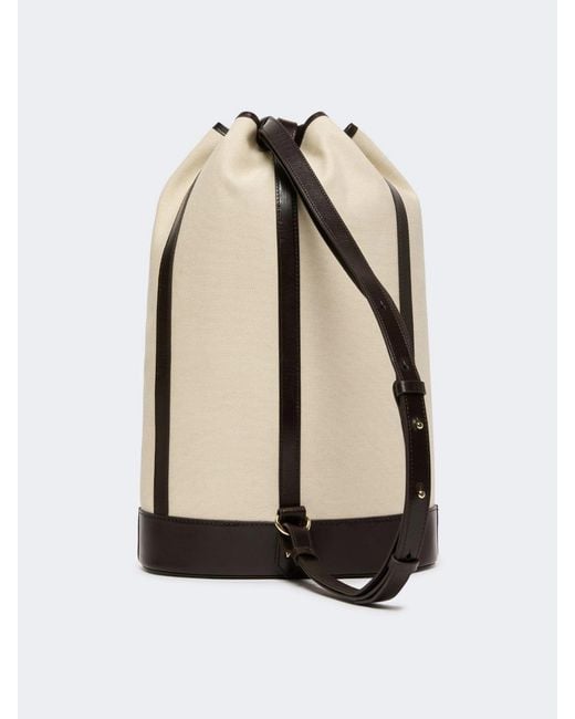 Weekend by Maxmara Natural Drawstring Backpack