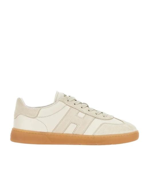 Hogan White Cool Yogurt Sneakers