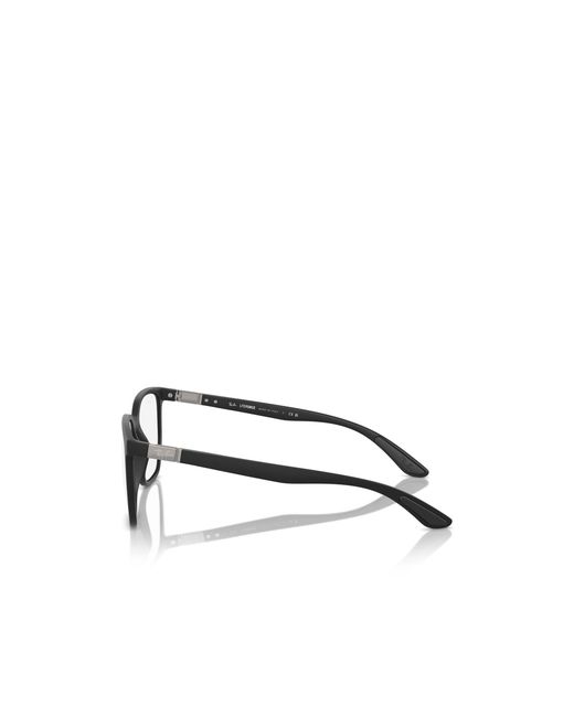 Ray-Ban Metallic Square-Frame Glasses for men