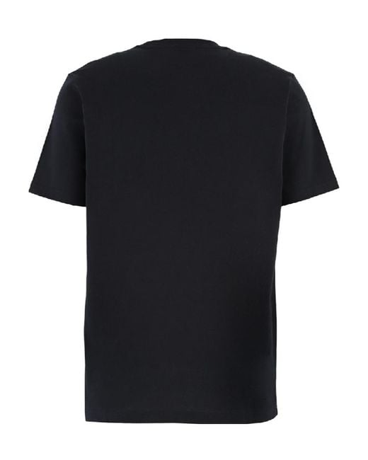 Paul Smith Black Zebra-Print Short-Sleeve T-Shirt for men