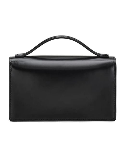 Marc Jacobs Black The Glam Mirror Mini Handbag