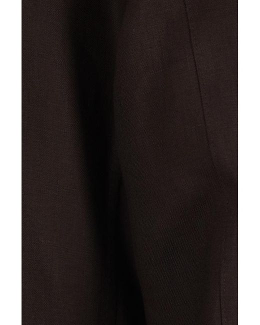 Zegna Black Double Breasted Jacket for men