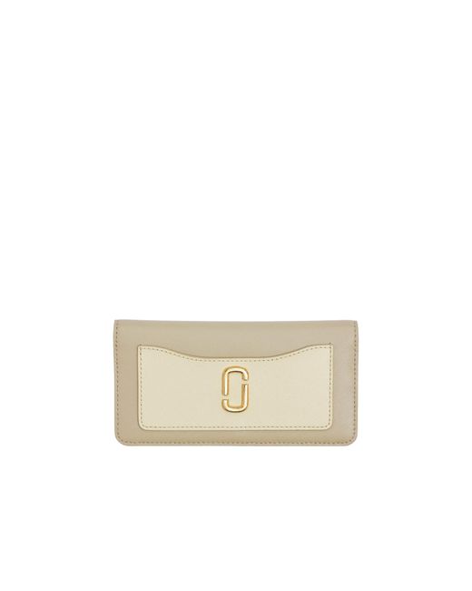 Marc Jacobs Natural The Utility Snapshot Long Bi-Fold Wallet