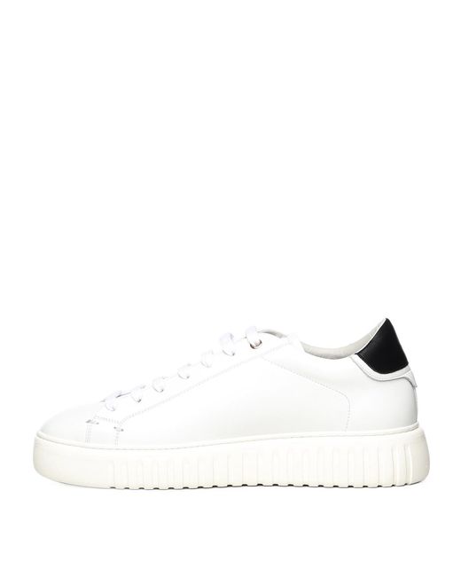 Giuliano Galiano Natural Mars Lace-Up Sneakers for men