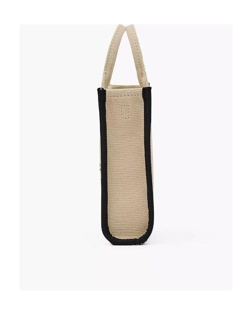 Marc Jacobs Black The Jacquard Crossbody Tote Bag