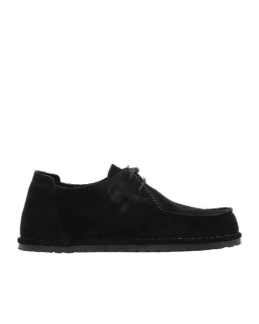 Birkenstock Black Utti Lace-Up Shoes for men