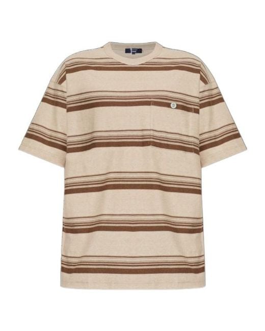 Comme des Garçons Natural Striped T-Shirt for men