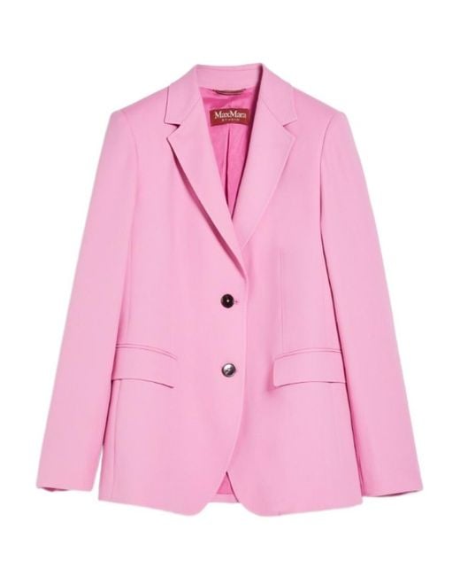 Max Mara Pink Luchino Suit Jacket