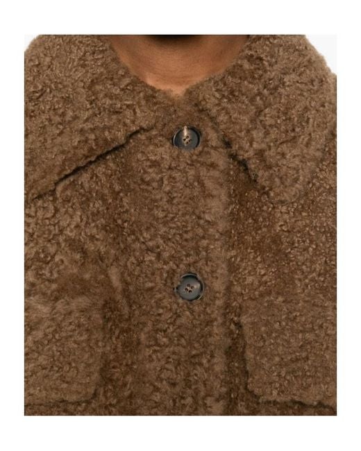Brunello Cucinelli Brown Button-Up Jacket