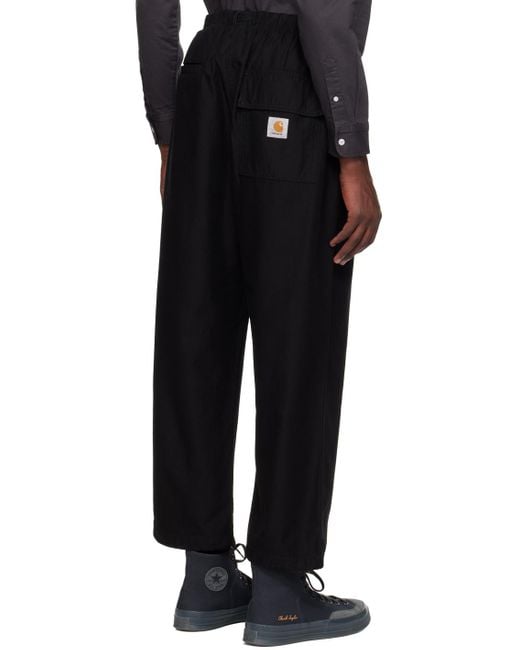 Carhartt Black Hayworth Pants for men