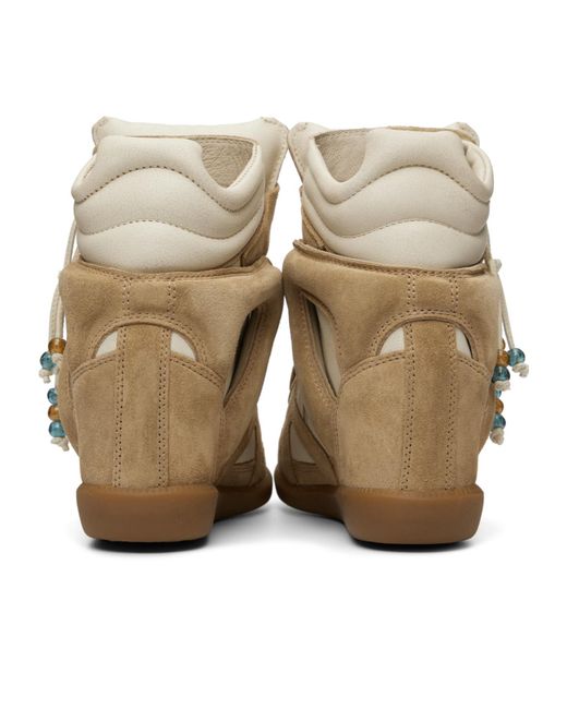 Isabel Marant Natural Bekett Sneakers