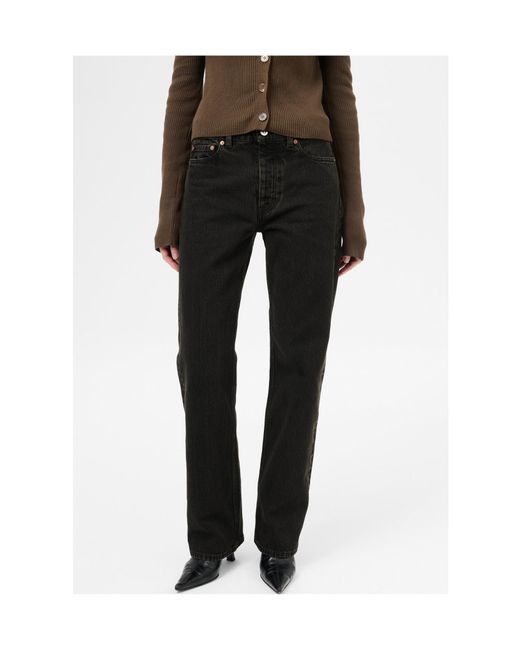 Our Legacy Black Linear Cut Trousers