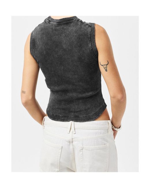 Off-White c/o Virgil Abloh Black Fitted Tank Top