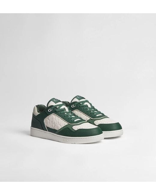 Dior Green B27 Uptown Low-Top Sneaker for men
