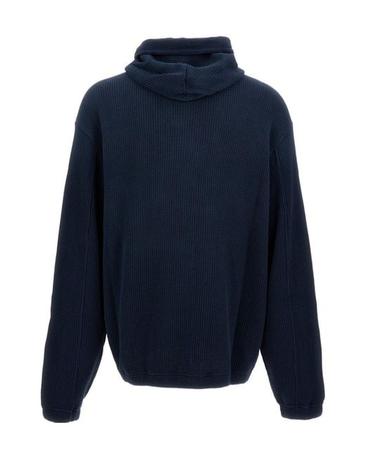 Roa Blue Zip-Up Hoodie for men