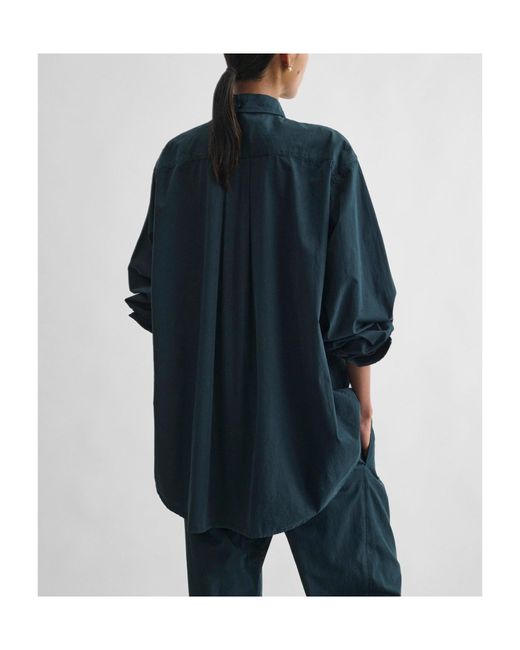 Phoebe Philo Blue Button-Down Collar Shirt