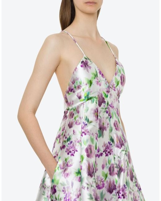 Philosophy Di Lorenzo Serafini White Floral Dress