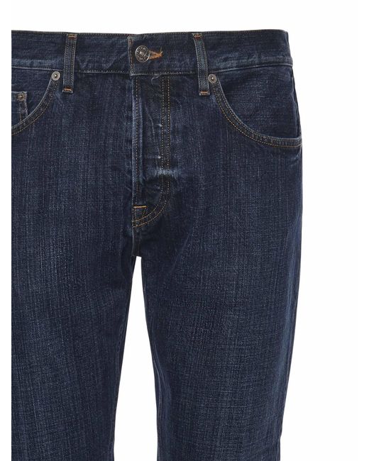 Dondup Blue Icon Straight-Leg Jeans for men