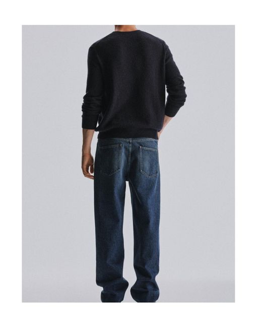 The Row Blue Long Sleeved Jumper for men