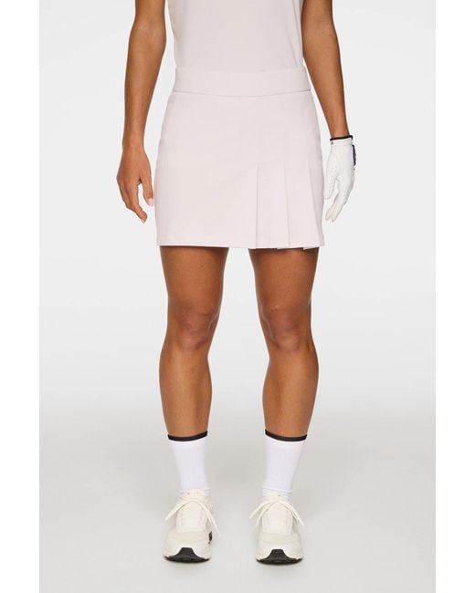 J.Lindeberg White Thea Skirt