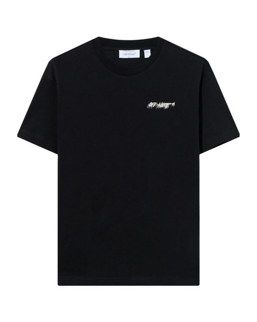 Off-White c/o Virgil Abloh Black Shadow Logo T-Shirt