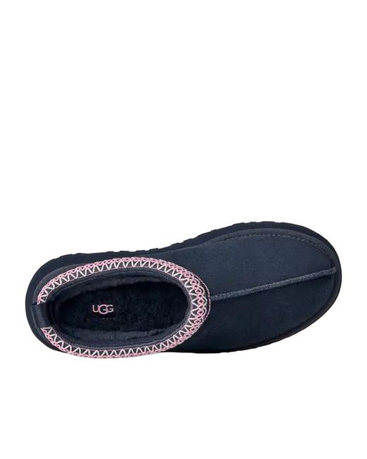 Ugg Blue Platform Slip-On Sandals
