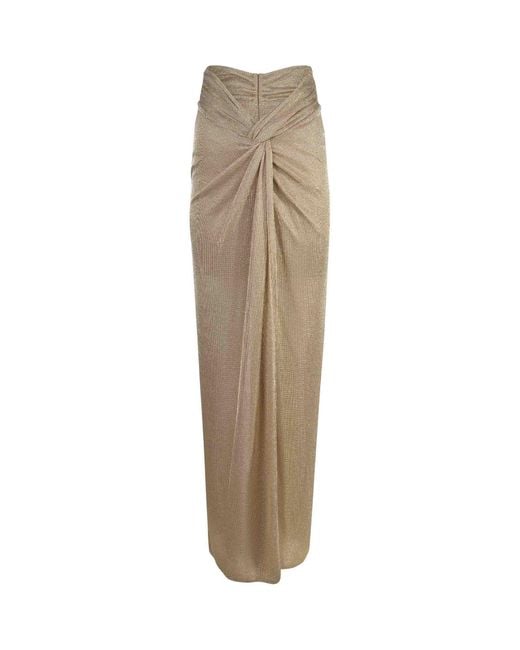 GIUSEPPE DI MORABITO Natural Metallic Knot Skirt