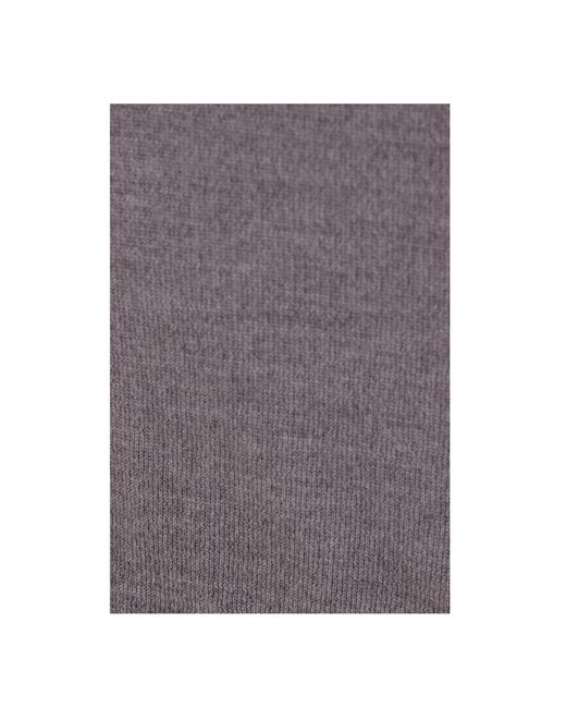 Zanone Gray Crew-Neck Knitted Jumper for men